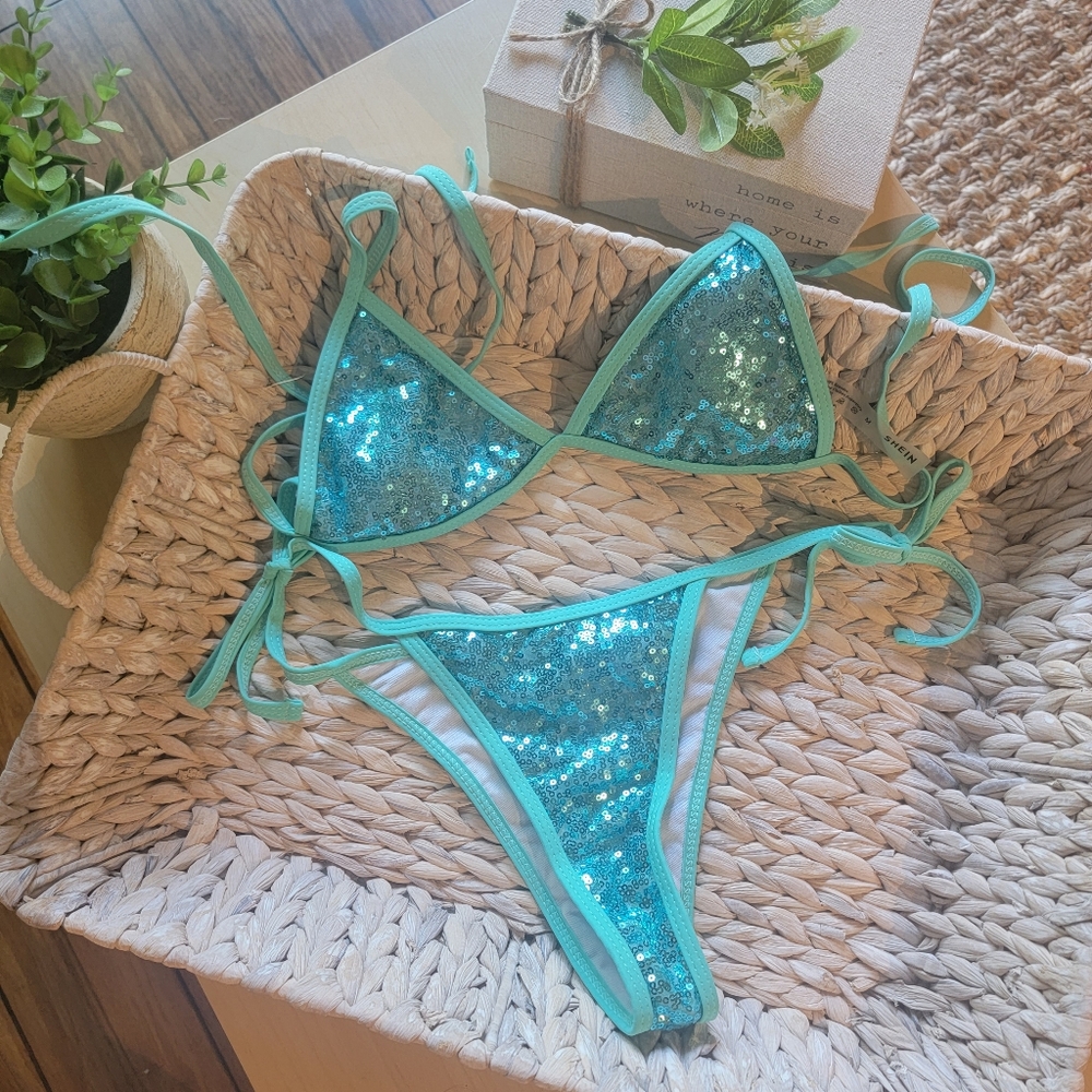 Sequin bikini